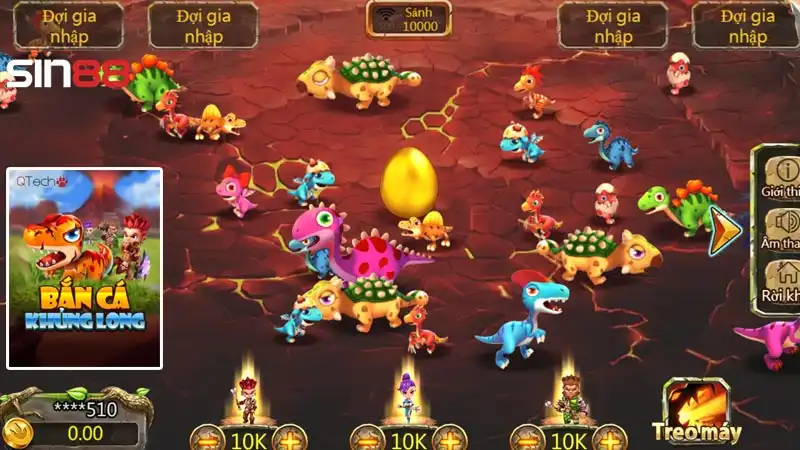 Tìm hiểu trò chơi đổi thưởng Bắn cá khủng long online