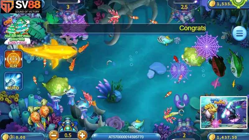 Trò chơi bắn cá đổi thưởng vui nhộn giao diện thân thiện