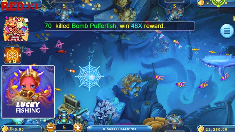 Chiến thuật bắn cá xoay vòng 